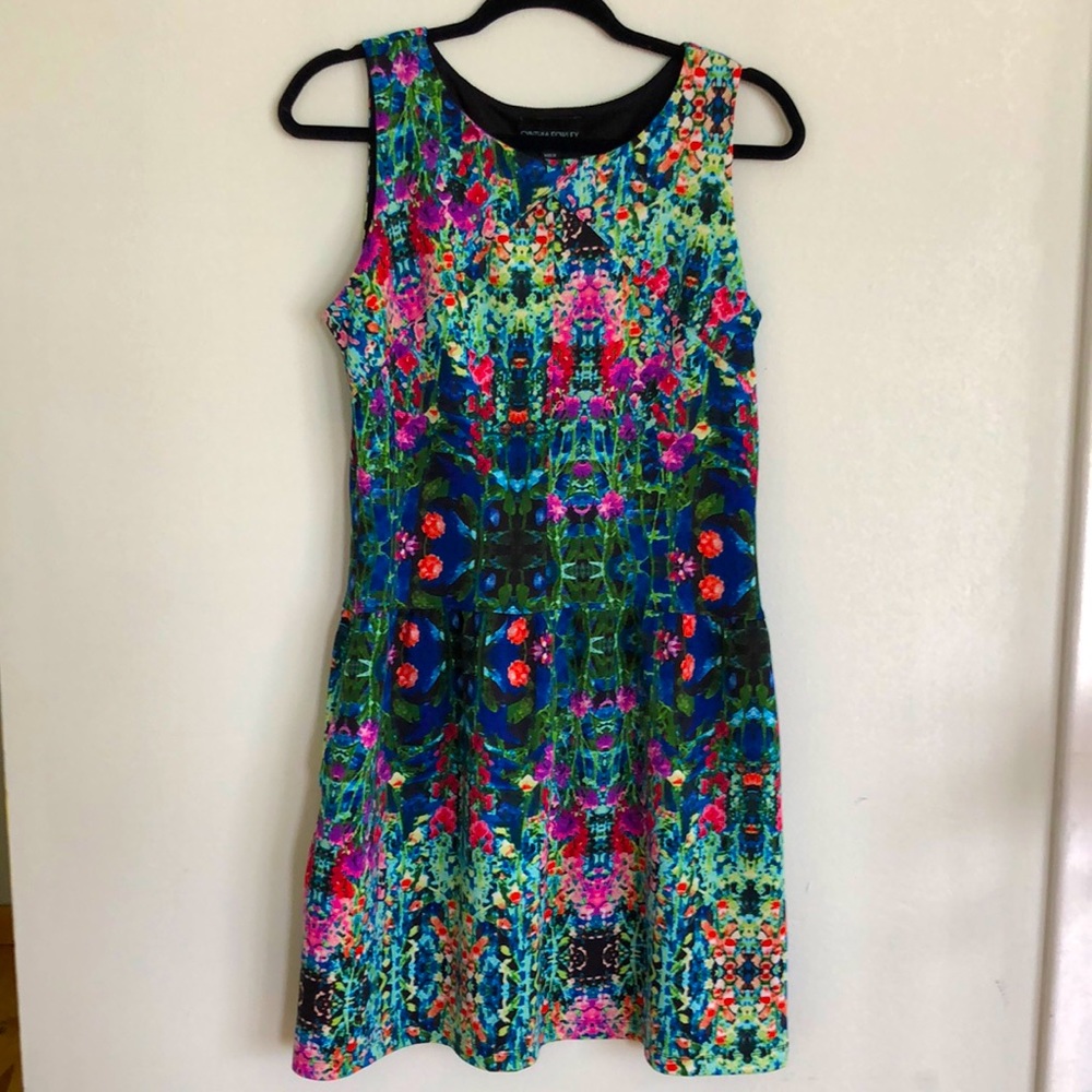 Cynthia Rowley: sleeveless dress w/ pockets 🌸🌺🌼